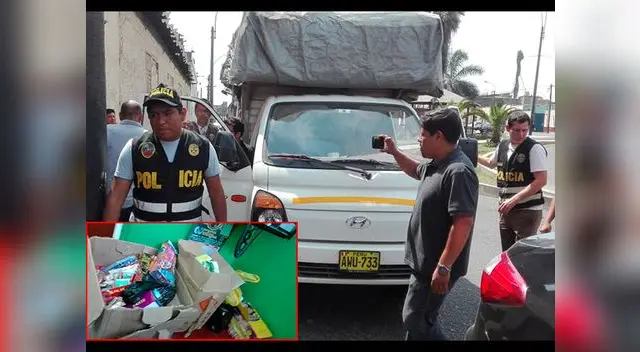 Los cohetes eran transportados en dos vehículos