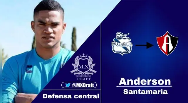 Santamaría estará 6 meses en Atlas