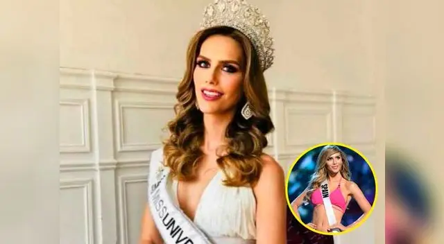 Angela Ponce causa sensación en su primer desfile en bikini