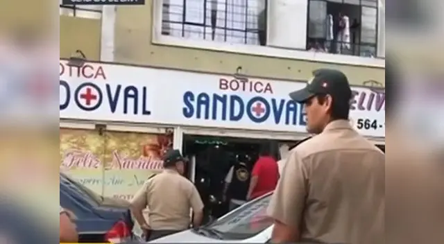 Los únicos heridos serían los malhechores