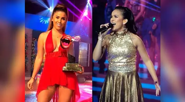 Yahaira Plasencia le ganó a Daniela Darcourt el premio a "Mejor cantante de salsa femenina 2018", en el programa 'En Boca de Todos'