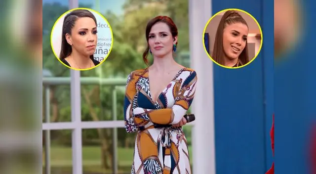 Maju Mantilla se encontraba realizando una entrevista a Melissa Klug cuando cometió el 'blooper'. Maju Mantilla se encontraba realizando una entrevista a Melissa Klug cuando cometió el 'blooper'.