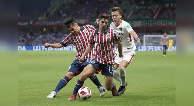 El Kashima Antlers superó 3-2 al Guadalajara FOTO: EFE