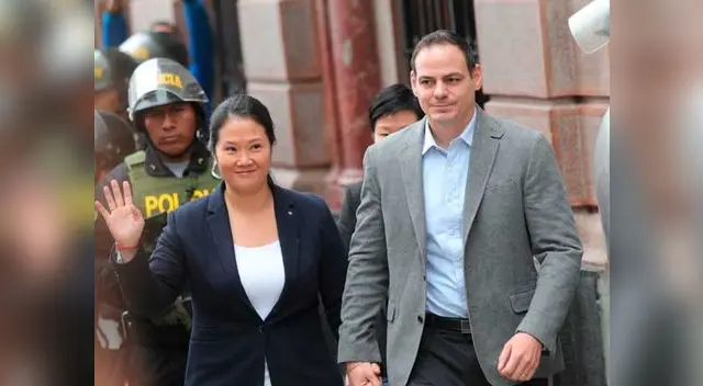 El gesto de Mark Vito con Keiko Fujimori 