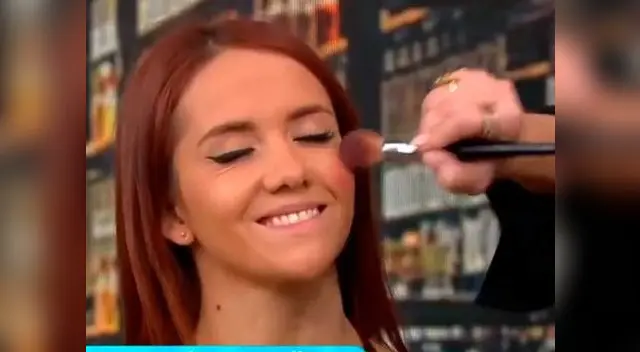 Video viral en Facebook muestra cómo la maquilladora se le pasa la mano al poner mucho maquillaje