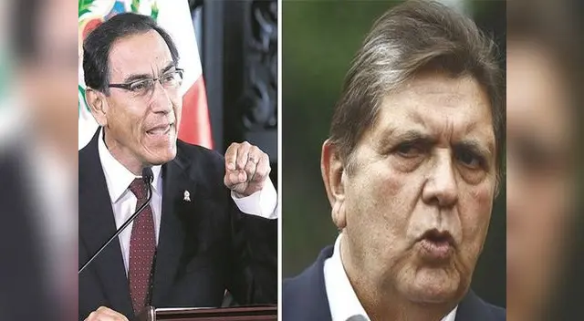 Alan García ha quedado absolutamente desmentido, dijo Martín Vizcarra Alan García ha quedado absolutamente desmentido, dijo Martín Vizcarra