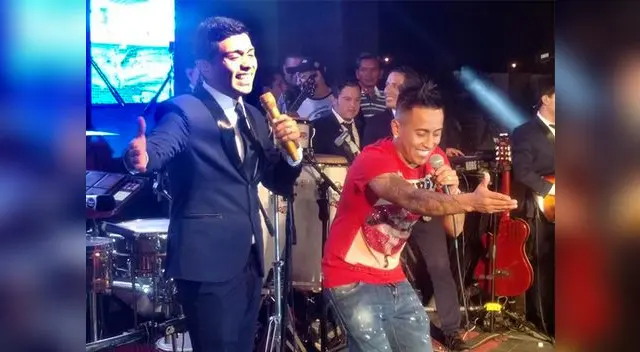 Christian Cueva disfruta de sus vacaciones a ritmo de cumbia