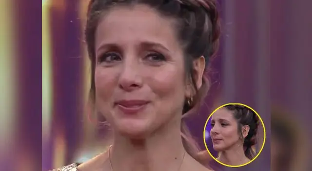 Actriz no pudo contener las lágrimas Actriz no pudo contener las lágrimas