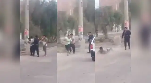 Aprovechan que policías están subidos de peso para escapar 