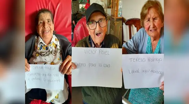 Ancianos abandonados pidieron regalos por Navidad vía Facebook