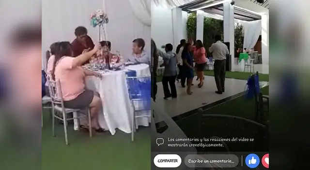 Denuncian que algunos médicos no cumplieron con su deber. Aquí, fotos de transmisión en Facebook.