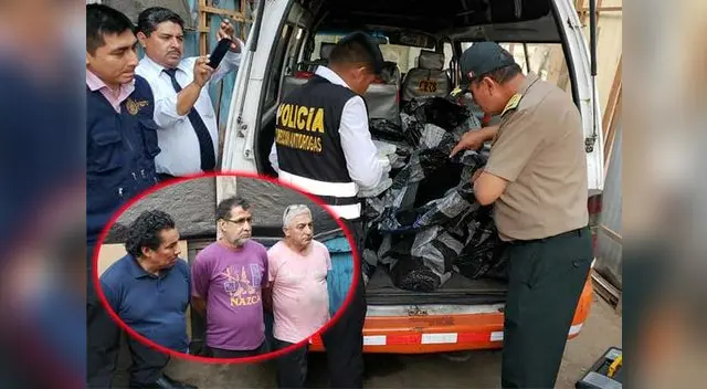 En este vehículo se encontró la droga traída del Vraem