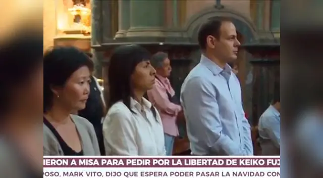 Mark Vito ora por libertad de Keiko Fujimori Mark Vito ora por libertad de Keiko Fujimori