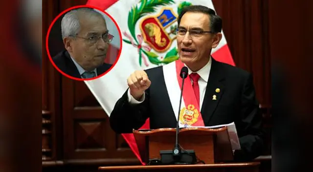 Martín Vizcarra señaló que el fiscal tiene "serios cuestionamientos" Martín Vizcarra señaló que el fiscal tiene "serios cuestionamientos"