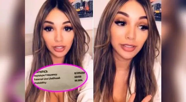 Modelo llamó ''donante de esperma'' al padre de su bebé