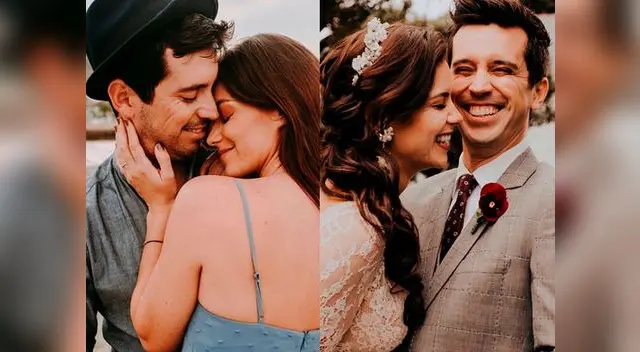 Jesús Alzamora y su pareja se casan por religioso 