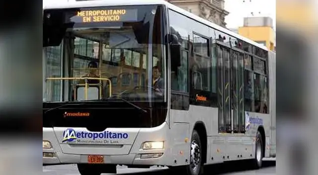 Metropolitano operará en horario especial durante Navidad