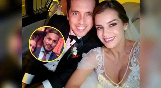 Paolo Guerrero fue la atracción en la boda de Jesús Alzamora y María Paz Gonzáles Vigil