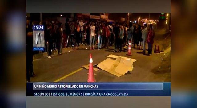 Se dirigía a chocolatada por Navidad, en Lurín Se dirigía a chocolatada por Navidad, en Lurín