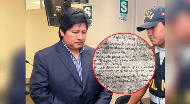 Edwin Oviedo confía en que saldrá limpio de las imputaciones que enfrenta