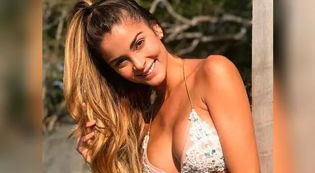 Laura Spoya luce su pancita a pocos días de dar a luz