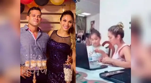 Isabel Acevedo compartió un tierno momento con la hija de su pareja Isabel Acevedo compartió un tierno momento con la hija de su pareja