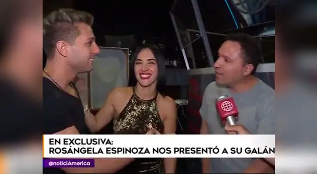 El novio de Rosángela Espinoza cuadró a Nicola Porcella   