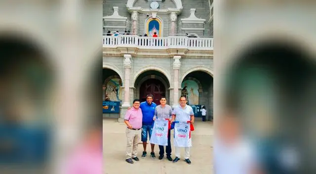 Soto en Otuzco para agradecer a la Virgen de la Puerta por el ascenso