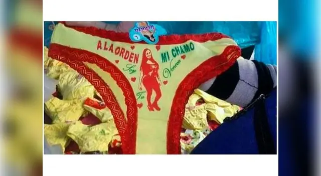 Ropa interior sexista agrede a la mujer