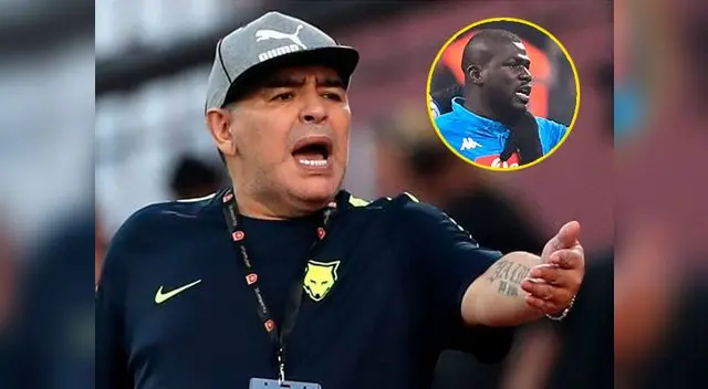 Diego Armando Maradona contó que el también sufrió racismo