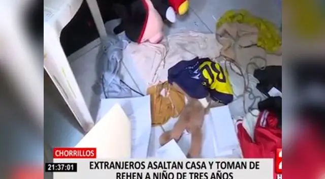Extranjeros tomaron de rehén a menor de edad para robar vivienda  