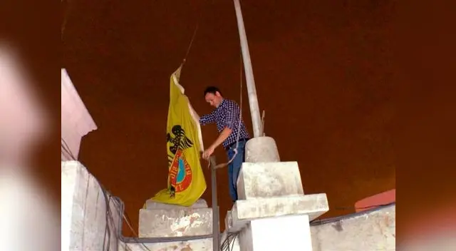 George Forsyth lavó bandera de La Victoria George Forsyth lavó bandera de La Victoria