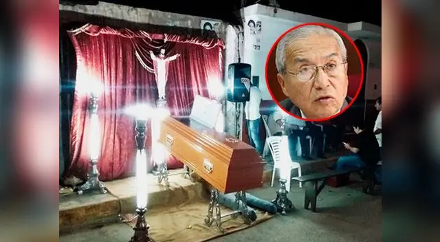 Le hacen velatorio simbólico a Pedro Chávarry   