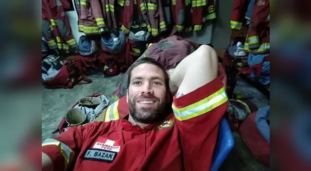 Paco Bazán pasó Año Nuevo en servicio Paco Bazán pasó Año Nuevo en servicio