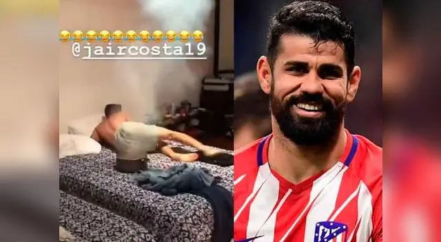 Instagram: Diego Costa le hace esta pesada broma a su hermano en Año Nuevo