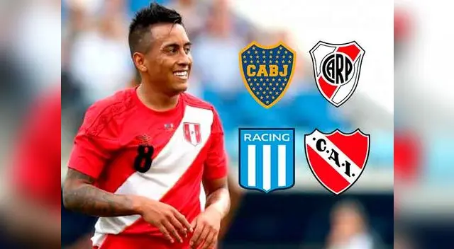 Crhistian Cueva en la mira de este gigante del fútbol argentino
