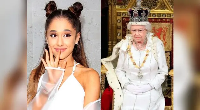 Ariana Grande rechazó el título 'nobiliario' ofrecido por la reina Isabel II