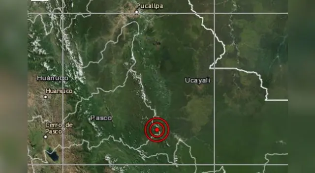 Informó el Instituto Geofísico del Perú Informó el Instituto Geofísico del Perú