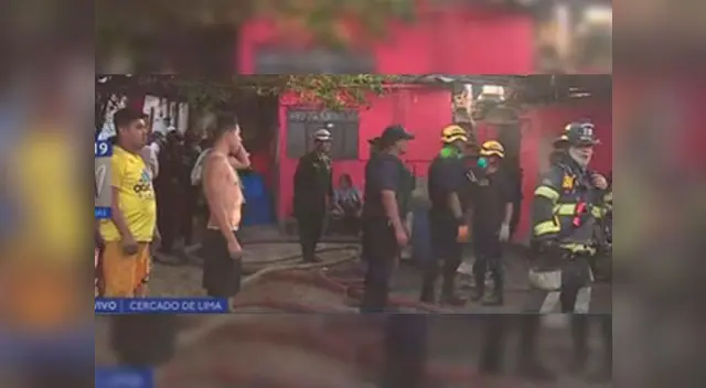 Un nuevo incendio se registró en el Cercado de Lima