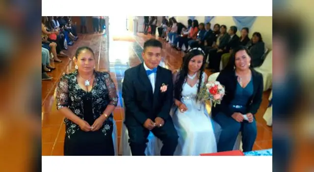 Feliz pareja de internos se casaron en penal del Cusco