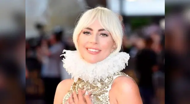  Lady Gaga llegó a los premios Globo de Oro 2019 con insólito vestido