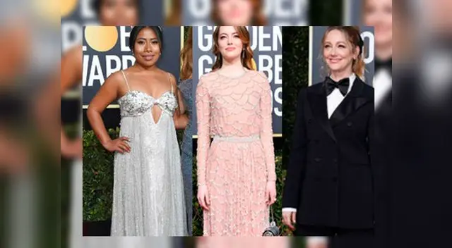 Los Globos de Oro también se caracterizan por los vestidos de gala que lucen protagonista