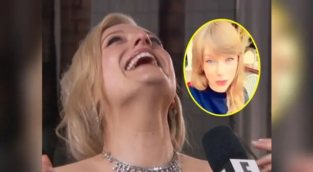 Conmovedor momento en la alfombra roja