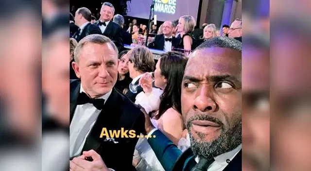 Daniel Craig y Idris Elba causan furor en Instagram