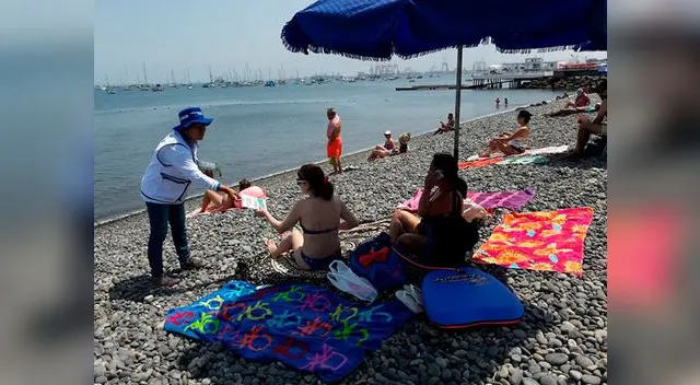 Solo seis playas del Callao son saludables Solo seis playas del Callao son saludables