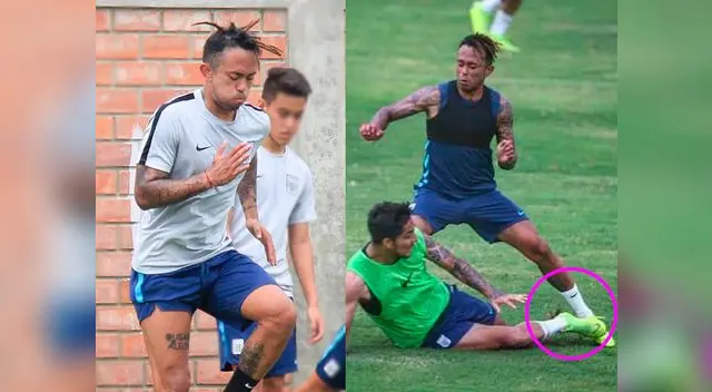 Una dura entrada de Francisco Duclós contra Joazinho Arroé provocó que 'Joa' terminé en una clínica local