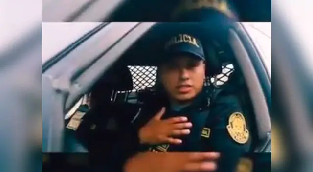 Policía improvisó rap con mensaje positivo