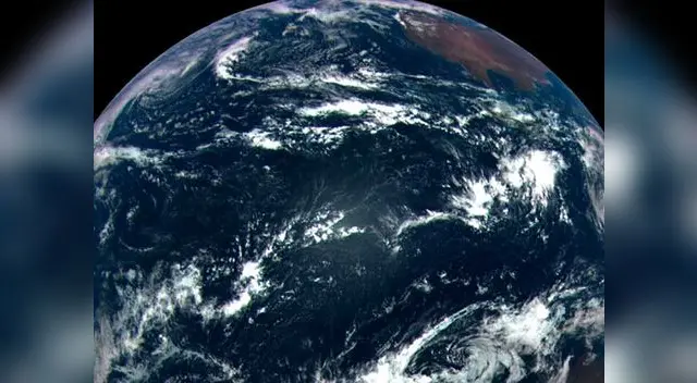 Misión espacial captó la imagen a millones de kilómetros de distancia Misión espacial captó la imagen a millones de kilómetros de distancia