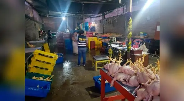 La PNP decomiso las aves en mal estado