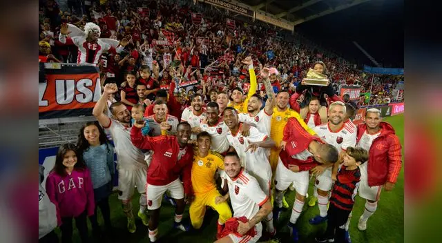 Trauco jugó en el triunfo de Flamengo